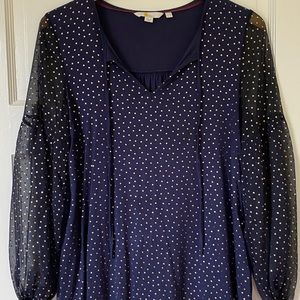 Boden US Size Six Fun Shimmery Top